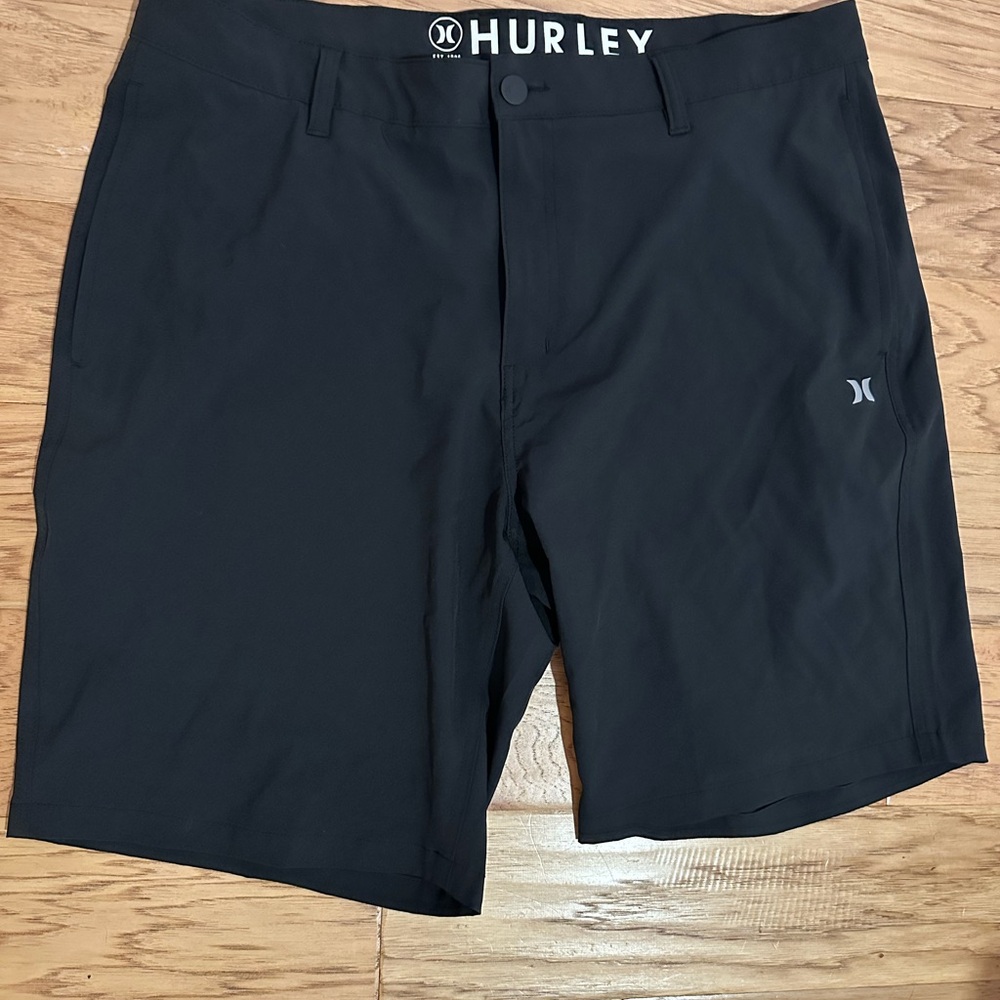 Hurley Black Shorts Quick-Drying Performance